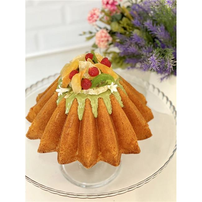 Amboss Kuvars Kek Kalıbı 26cm Bakır Akayev