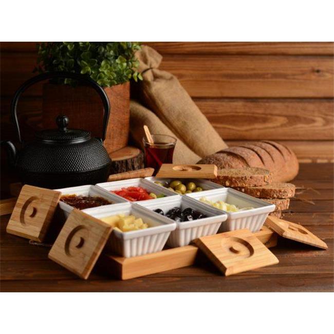 Bambum Ceylin 13 Parça Kapakli Kahvalti Seti - Akayev