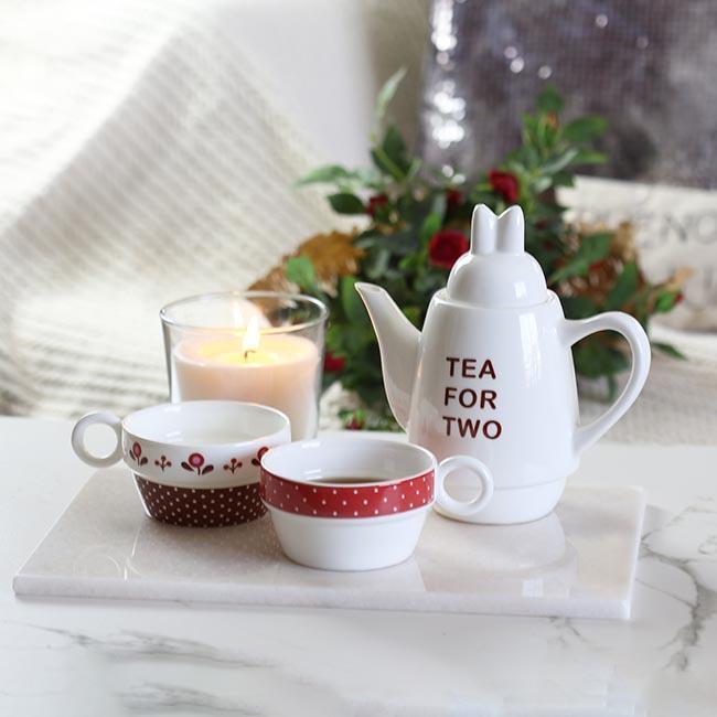 Akayev Mermer Beyaz 30x15 Cm Sunum Tabağı