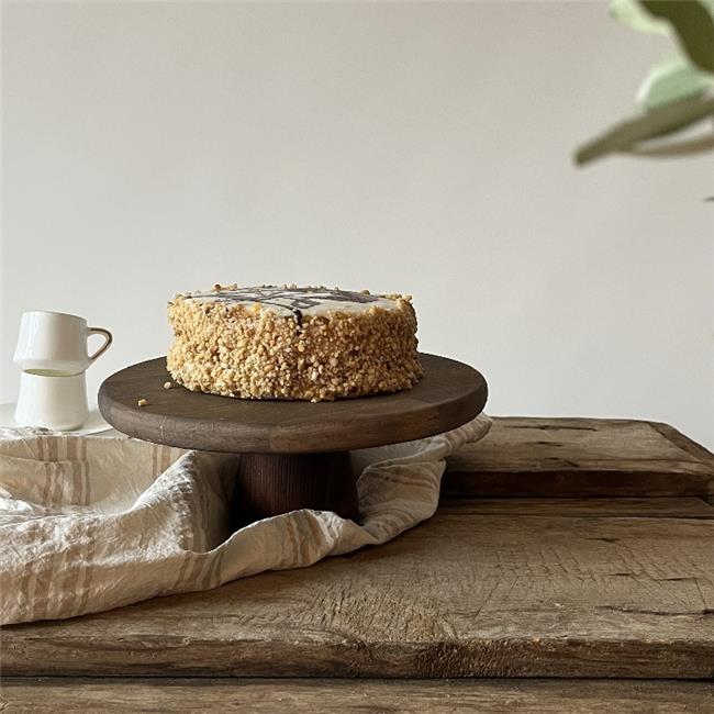 Akayev Ahşap 24 Cm Ayaklı Sunumluk