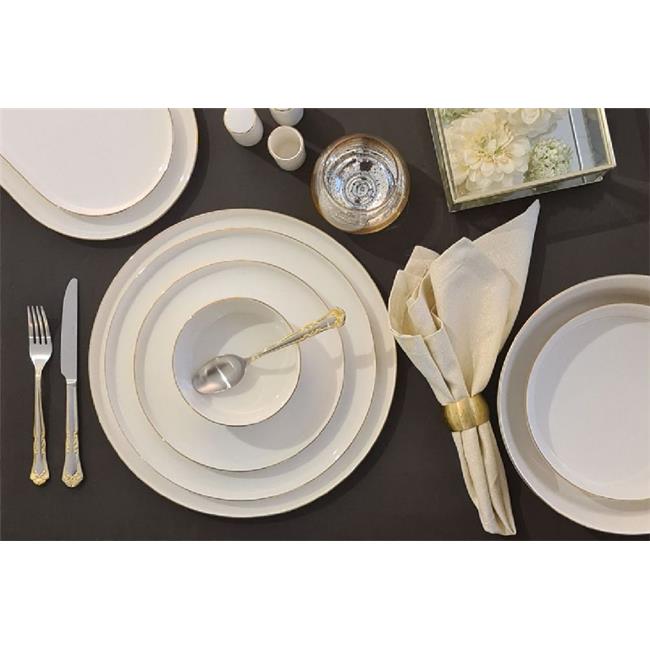 Porland Chopin Altın Yaldız 60 Parça 12 Kişilik Yemek Takımı