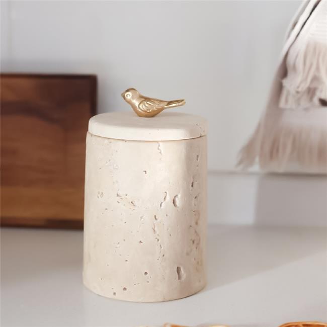 Akayev Mermer Traverten Kuş Baharatlık