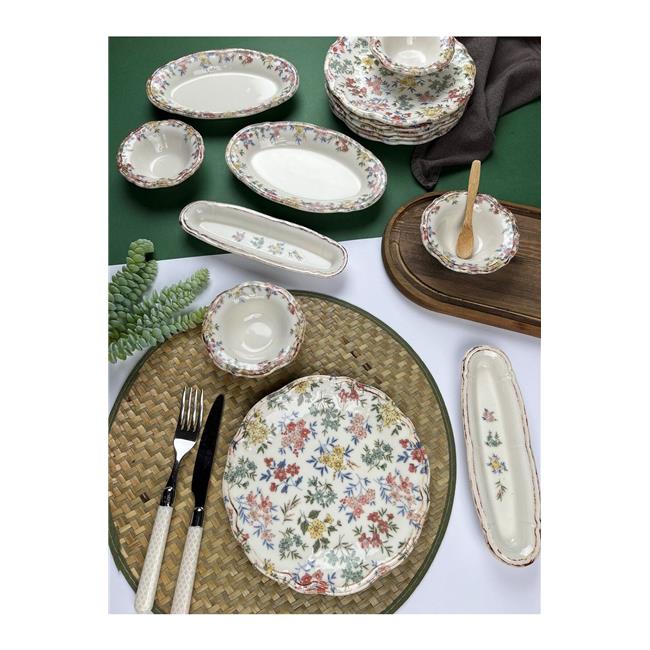 Porser Fulya Mira Kahvaltı Takımı 6 Kişilik 14 Parça