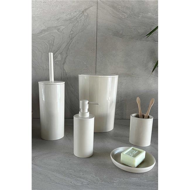 Primanova Flores 5'li Banyo Seti - Bej