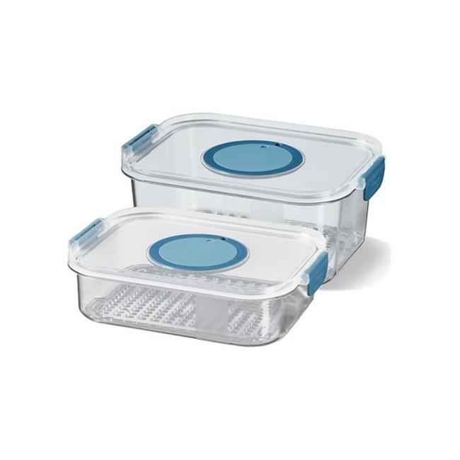 Primanova Seoul VakumluBuzdolabı Saklama Kapları 2'li Set