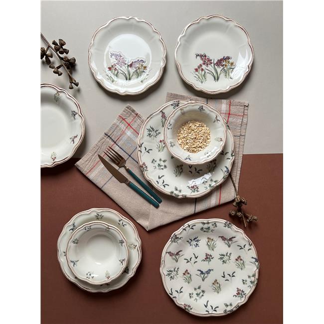 Porser Amber Yemek Takımı 6 Kişilik 24 Parça