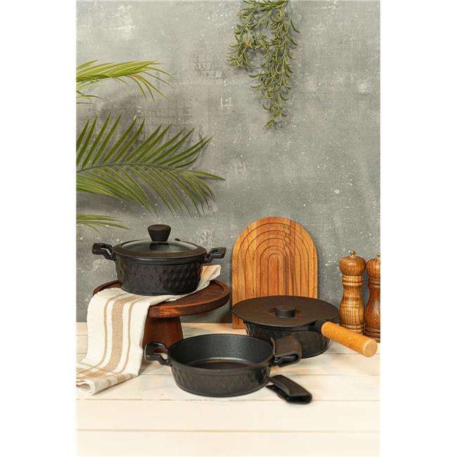 Brioni Diamond 5 Parça Yanmaz Yapışmaz Elmas Midi Set