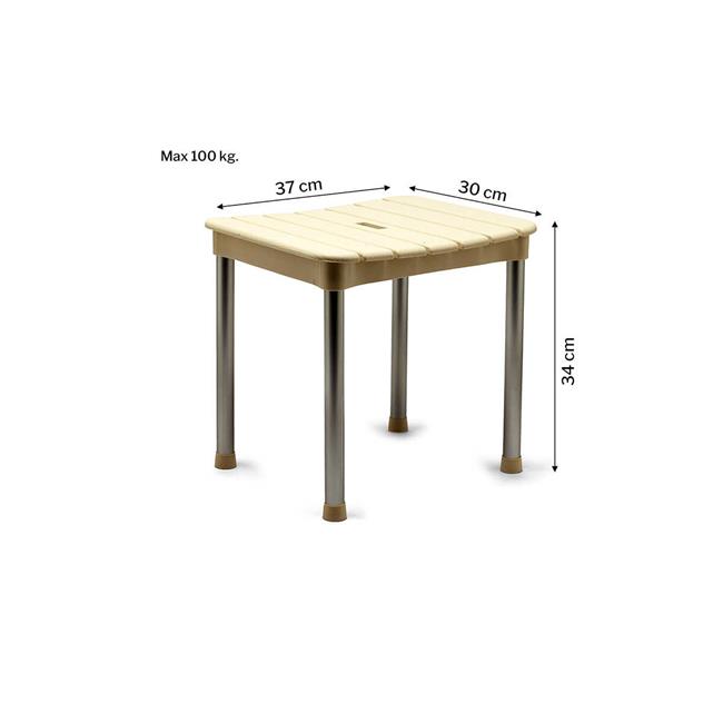 Primanova Okaliptus Tabure Bej