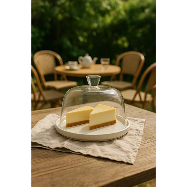 Akayev Porselen Cam Fanus