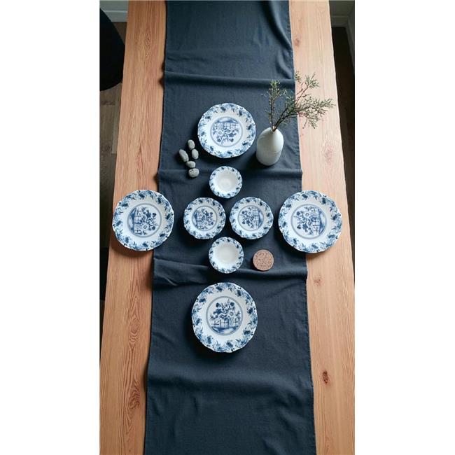 Akayev Porselen Blue Dream 8 Parça 4 Kişilik Kahvaltı Takımı