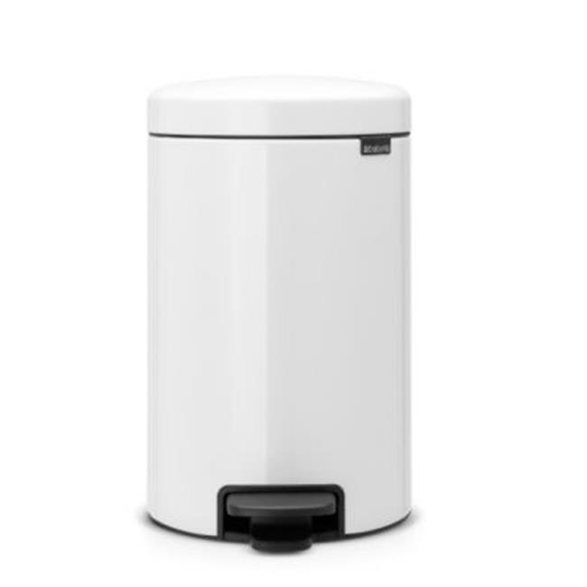 Brabantia Newicon White Pedallı Çöp Kutusu 12L