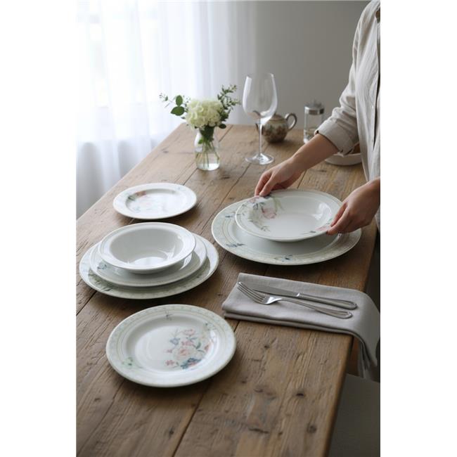 Akayev Porselen Fiorina 24 Parça Yemek Takımı