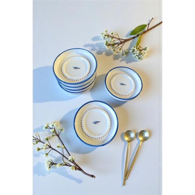 Akayev Porselen Birdy Çay Tabağı 6 Parça