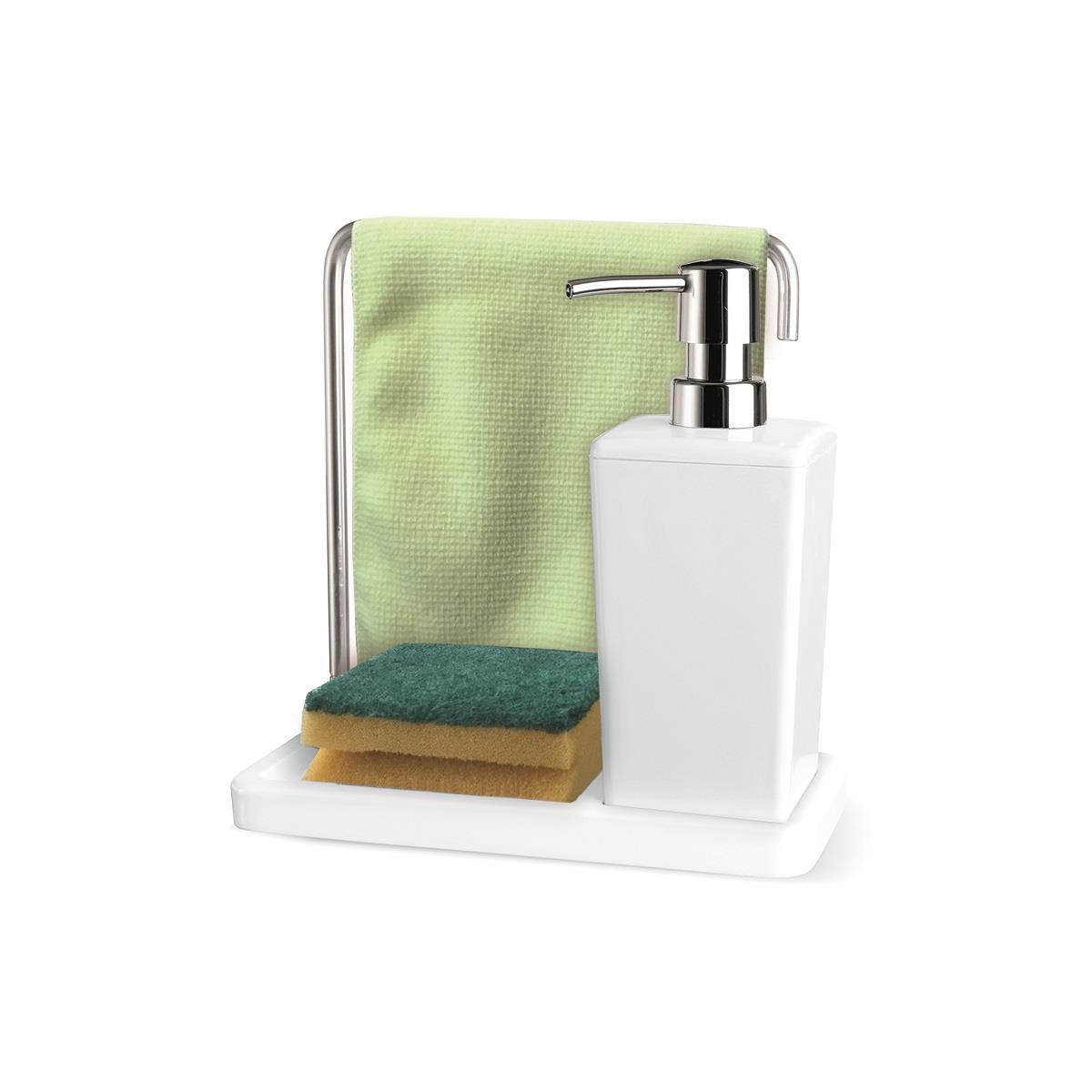 Primanova Luna Mutfak Sıvı Sabunluk Beyaz